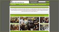 Desktop Screenshot of maisondewinter.be